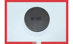 Pastille de réglage du jeu aux soupapes 4,05mm (diamètre 33) (102844)