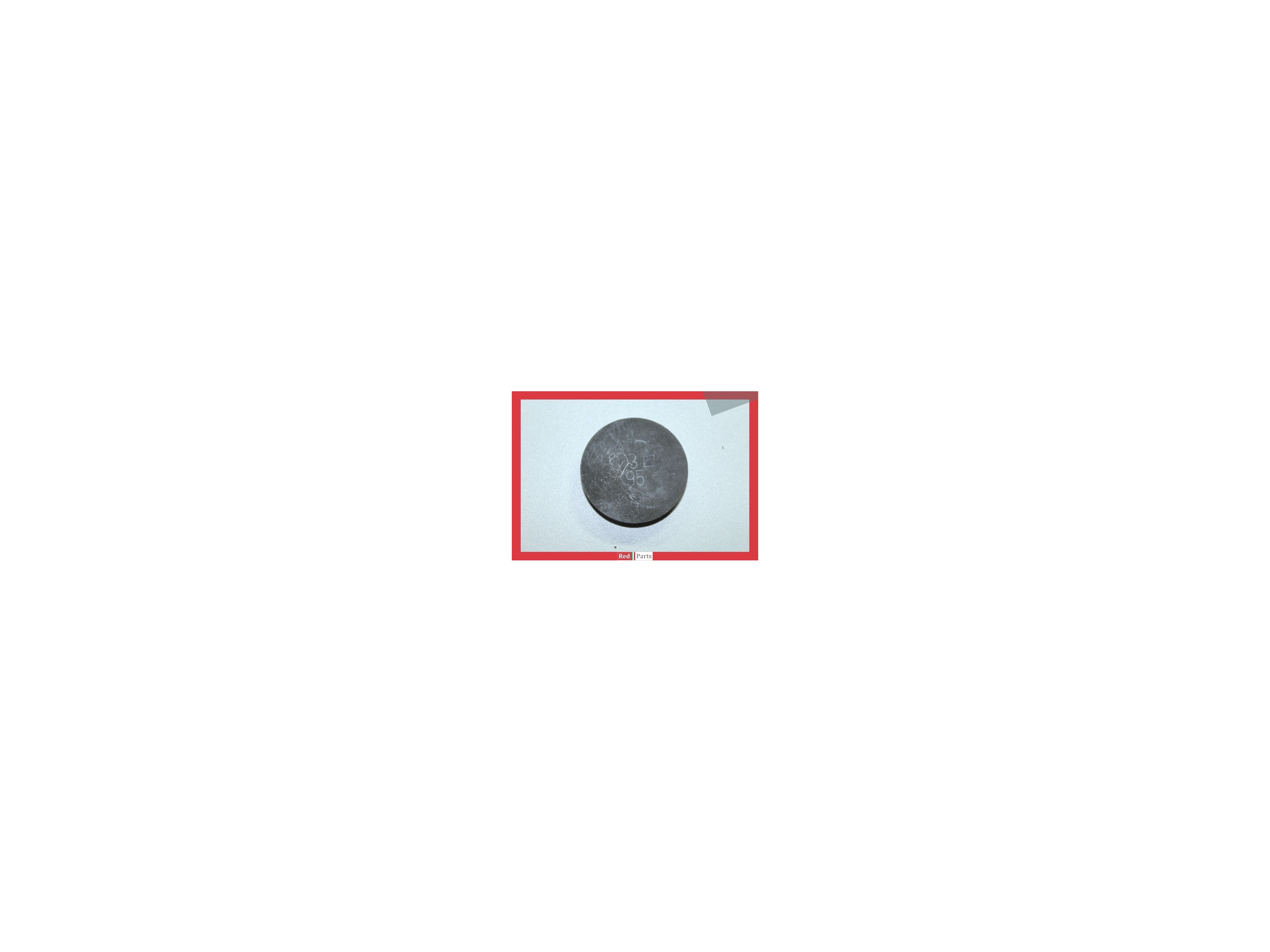 Pastille de réglage du jeu aux soupapes 3,95 mm (diamètre 33) (102848)