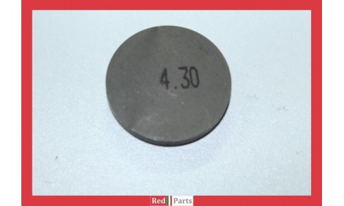 Pastille de réglage du jeu aux soupapes 4,30 mm (diamètre 33) (102849)