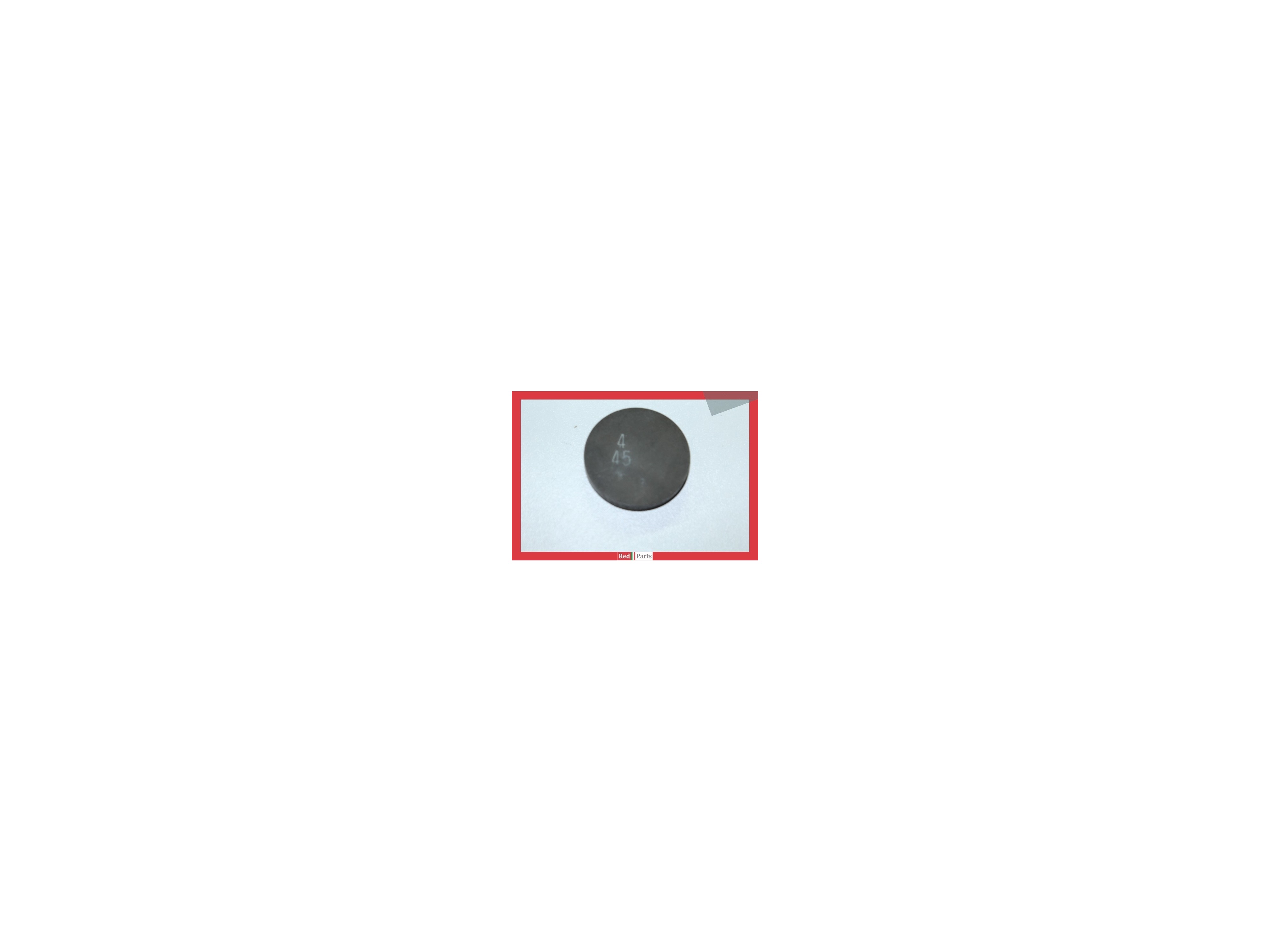 Pastille de réglage du jeu aux soupapes 4,45 mm (diamètre 33) (102852)