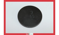 Pastille de réglage du jeu aux soupapes 3,55mm (diamètre 33) (102834)