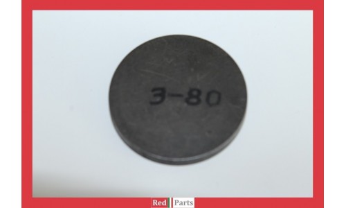 Pastille de réglage du jeu aux soupapes 3,80mm (diamètre 33) (102839)