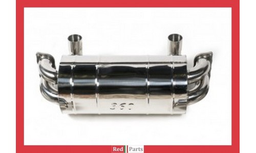 Silencieux 360 Modena bruaynt sans valves (174089/TUBI/R/SV) (FE01239911320R)