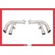 Kit sorties titanium F12 TDF (286595/286596) (TSFEF12C12.009.T) (TUBISTYLE)