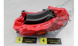 etrier frein avant droit rouge pour disque carbone CCM ferrari F430 (228026)