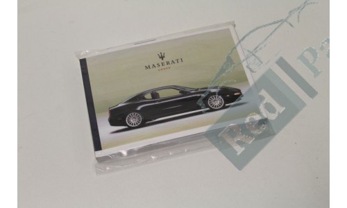 MANUE/NOTICE D'UTILISATION MASERATI 4200 (68685400)