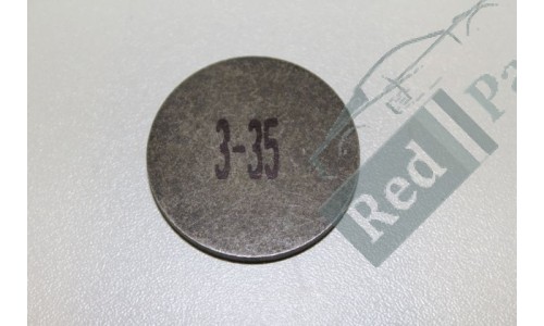 Pastille de réglage du jeu aux soupapes 3,35mm (diamètre 29) ferrari (117571)