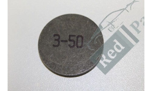 Pastille de réglage du jeu aux soupapes 3,50mm (diamètre 29) ferrari (117574)