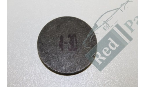 pastille reglage de soupape 4.30mm diamètre 29 ferrari 328/348/456/512TR 117590