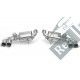Silencieux homologué avec valves Ferrari F430 (TSFE430C05003AS)