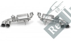 Silencieux homologué avec valves Ferrari F430 (TSFE430C05003AS)