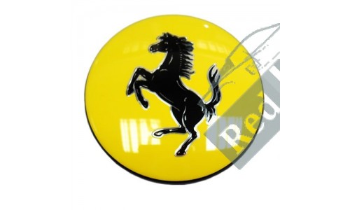 Badge de roue jaune Ferrari 599 / 612 / F430 (226245)