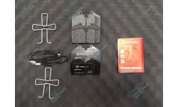 KIT BREMBO PLAQUETTES FREINS AVANT FERRARI 348/F355 (70000874)