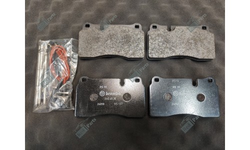 Jeu Plaquettes De Frein Arrière Brembo Ferrari 430 Challenge (70001123)