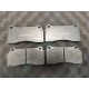 Set of rear caliper pads