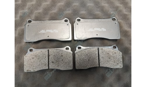 Set of rear caliper pads