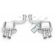 Kit silencieux avec valves bruyant 599 gtb TUBI (TSFE599C06673AR) TUBISTYLE