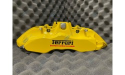 L.h. front caliper unit with pads  modena yellow color   ccm ver