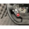 volant carbone cuir noir coutures blanches ferrari FF (87233400)