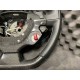 volant carbone cuir noir coutures blanches ferrari FF (87233400)