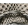 volant carbone cuir noir coutures blanches ferrari FF (87233400)
