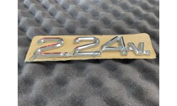 Sigle/Logo « 2,24V » Maserati Bi-Turbo (318353369-M)