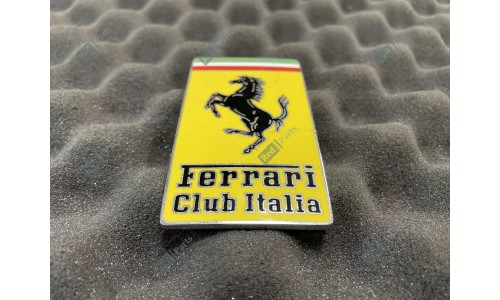 Logo "Ferrari Club Italia" Pour La Grille Avant