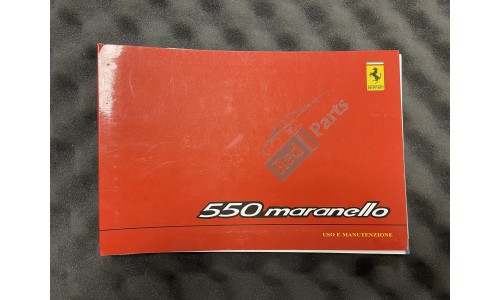Notice D'entretien Ferrari 550 Maranello (95990110/U) (Occasion)