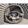 Volant Carbone / Cuir & Alcantara Noir Surpiqures Noires Ferrari 430 Scuderia (81846900)