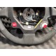 Volant Carbone / Cuir & Alcantara Noir Surpiqures Noires Ferrari 430 Scuderia (81846900)
