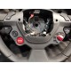 Volant Cuir Noir Surpiqures Noires Ferrari F12 (849157 Remplacé Par 87233600/U)(Occasion)