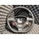 Volant Carbon Cuir Noir & Surpiqures Noires Ferrari California (82023500)