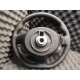 Volant Carbon Cuir Noir & Surpiqures Noires Ferrari California (82023500)