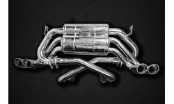 Silencieux Inox Avec Valves Ferrari Testarossa 85-87 (124495 / 124496 / 124497 / 124498 / 02FE05903011) (Capristo)