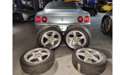 Kit de 4 Jantes BBS Démontables Ferrari 360 (183843/U et 183844/U) (Pièce Occasion)