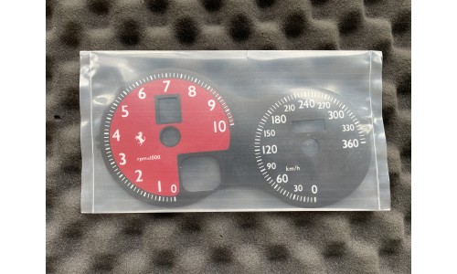 Fond de compteur rouge 430 (230362/A)