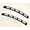 Kit Grilles d'Aération Gauche et Droite de Baie Moteur Ferrari F430 (68075100/U et 68075000/U) (Pièce Occasion)