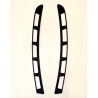 Kit Grilles d'Aération Gauche et Droite de Baie Moteur Ferrari F430 (68075100/U et 68075000/U) (Pièce Occasion)
