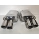 Kit 2x Echappements Sorties Propella pour Ferrari 575 Maranello (01380211000P/TUBI) (Tubistyle)