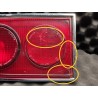 Kit Feux Arrière Ferrari 208 GT4 Dino/308 GT4 Dino 76-79 (40030504/U 40030405/U) (Pièce Occasion)