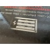 Livre Sur Les Numéros De Séries Ferrari (Ferrari World / Matthias Urban) (Pièce D'occasion)