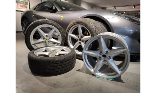 Jeu de 4 Jantes Av/Ar Ferrari 360 Modena (164173/U & 164175/U) (Pièce Occasion)