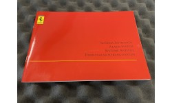 Manuel Système Antivol Ferrari 550M / 575M (65927200/U) (Pièce D'occasion)