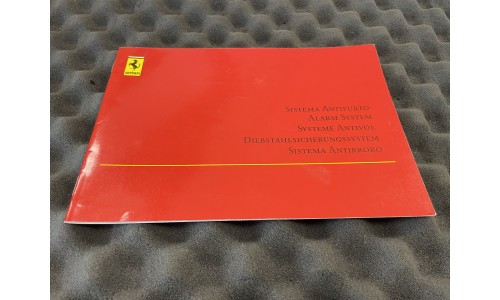 Manuel Système Antivol Ferrari 550M / 575M (67046800/U) (Pièce D'occasion)