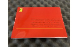 Manuel D'organisation Et De Vente Ferrari 360 / F430 / 458 / 575 / 599 / 612 / California (66622800/U) (Pièce D'occasion)
