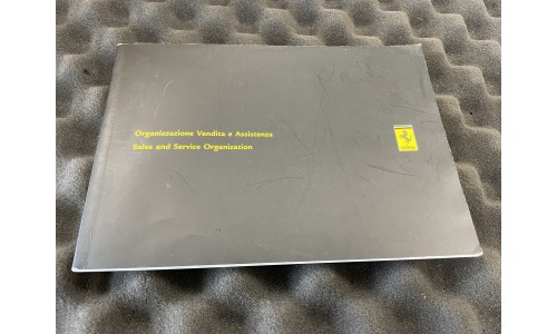 Organisation De Vente Et De Services Ferrari 360 / 430 / 458 / 550 / 612 / California (81249000/U) (Pièce D'occasion)