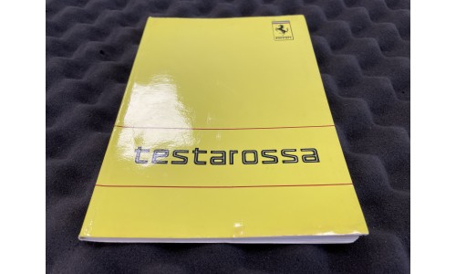Manuel Du Propriétaire Ferrari Testarossa (1989) (95990106/U) (Pièce D'occasion)