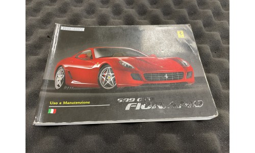 Manuel D'entretien Italien Ferrari 599 GTB (69851600/U) (Occasion)