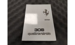 Notice d'Entretien Ferrari 308 QTV 1982 CAT 248/82 (Not.6/U) (Pièce Occasion)