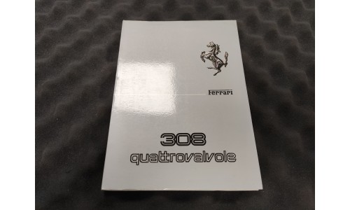 Notice d'Entretien Ferrari 308 QTV 1982 CAT 248/82 (Not.6/U) (Pièce Occasion)